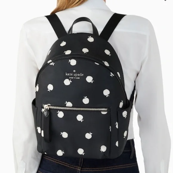 Barely used Kate Spade medium backpack Kate Spade Leila Medium Colorblock Dome Backpack in Warm  main image 4